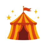 ai generated circus circus animals 9705409