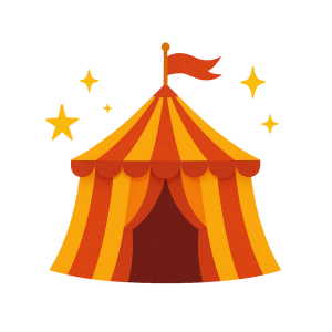 ai generated circus circus animals 9705409