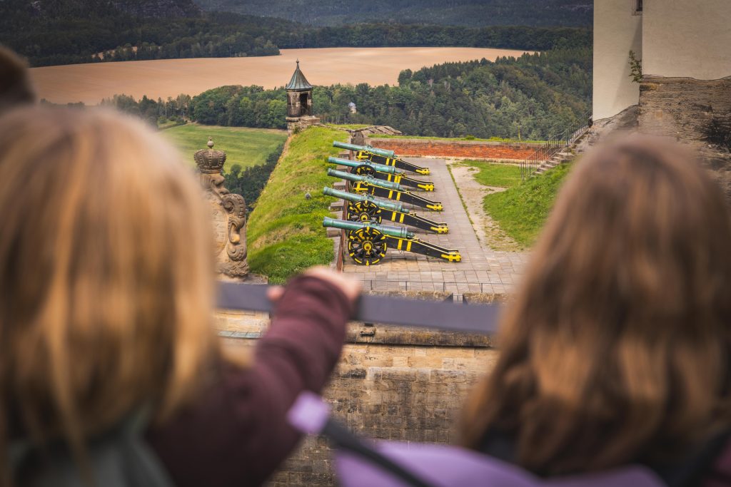 Auf der Festung Königsstein